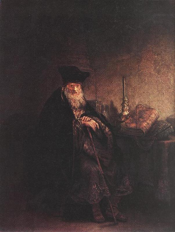 REMBRANDT Harmenszoon van Rijn Old Rabbi